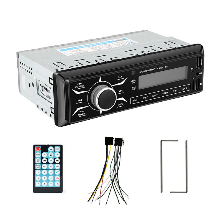 12V/24V touch USB card car radio card machine truck mp3 bluetooth player mobile app control smart BT
