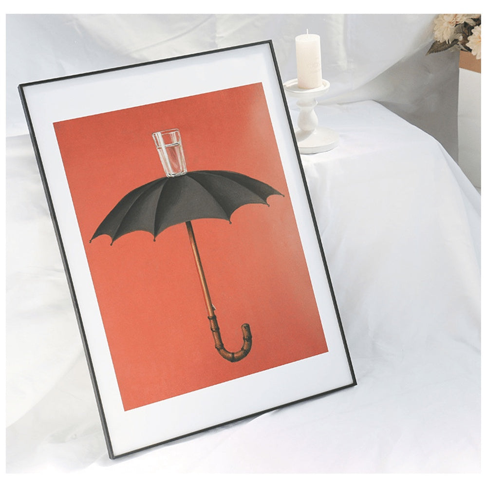 A3 A4 Ins Aluminum Alloy Ultra-thin Photo Frame Large Size Picture Frame Home Wall Decoration Black Photo Frame