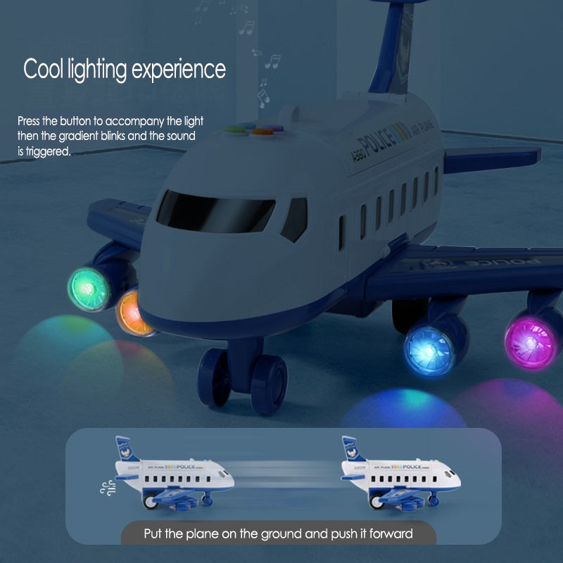 Airplane Car Toy Baby Toddler Play Helicopter Flying RC Toy Kids Large Early Education Airplane Aircraft Toys With Music