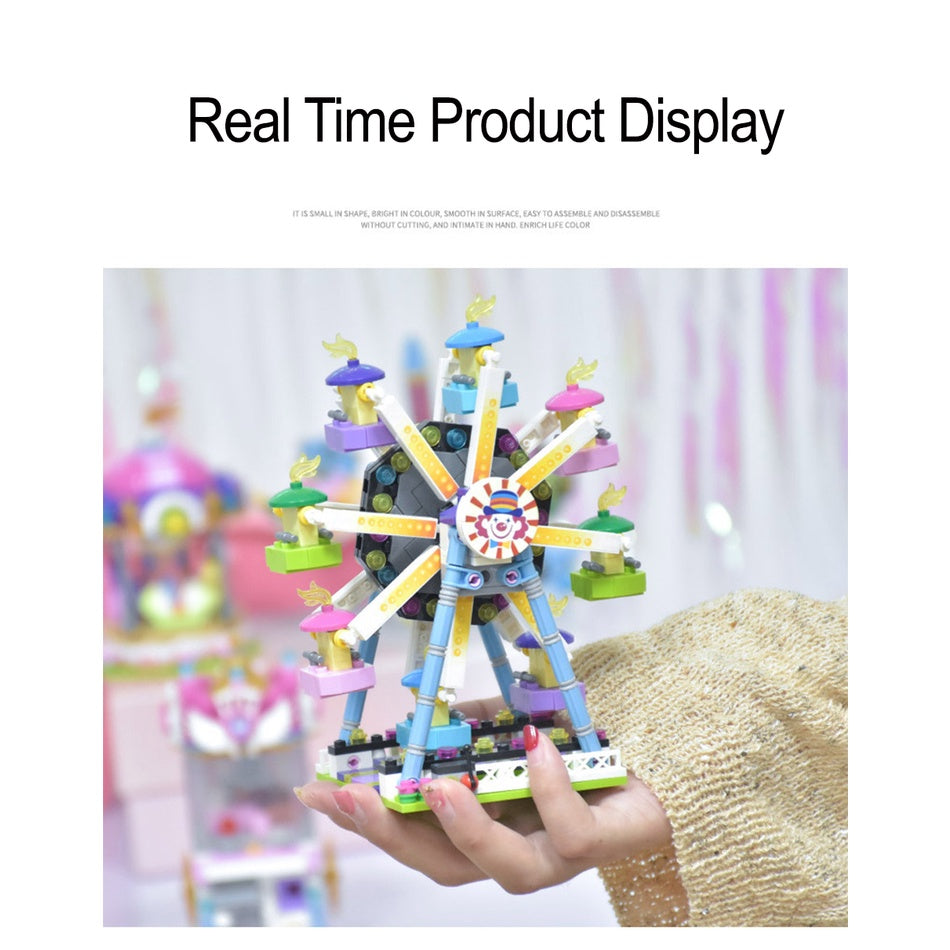 LOZ Mini Building Blocks LOZ Amusement Park MINI Creative Brick Playground Building for Toddlers Problem Solving Kid Toy