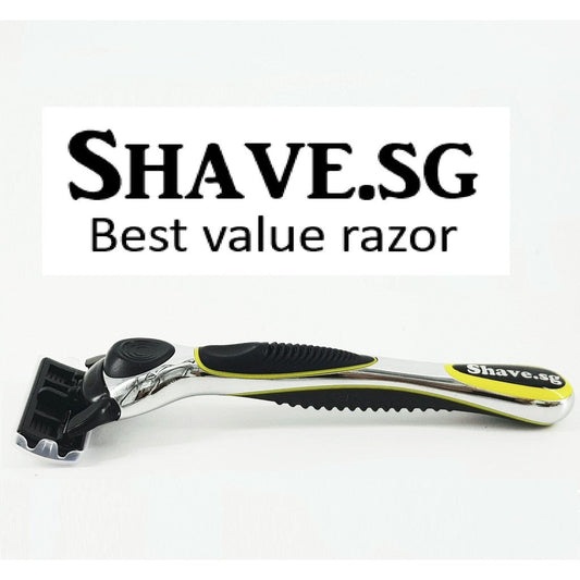 Copy of Shave.sg premium shaver razor 4 refills alternative of Gillette or Gilette refill