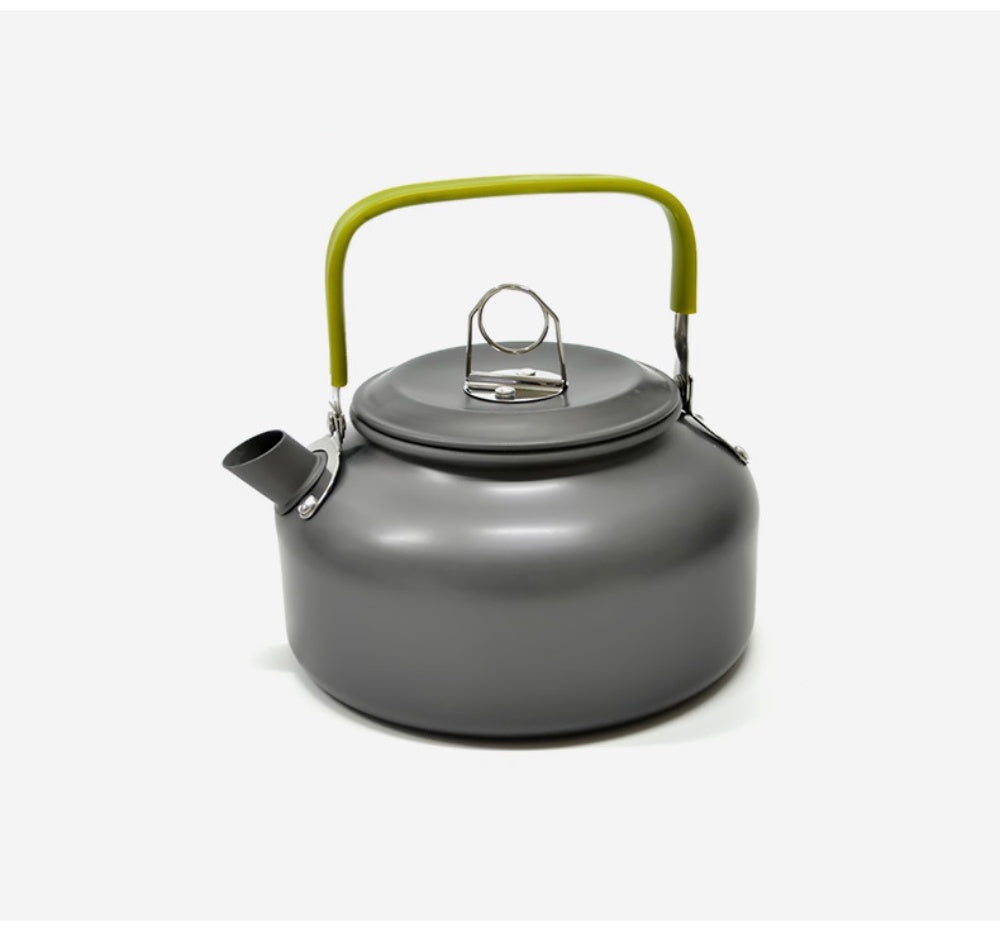 Camping and Hiking Cooking Set Nonstick Aluminum Portable Outdoor Tableware Kettle Pot Frying Pan Cookware