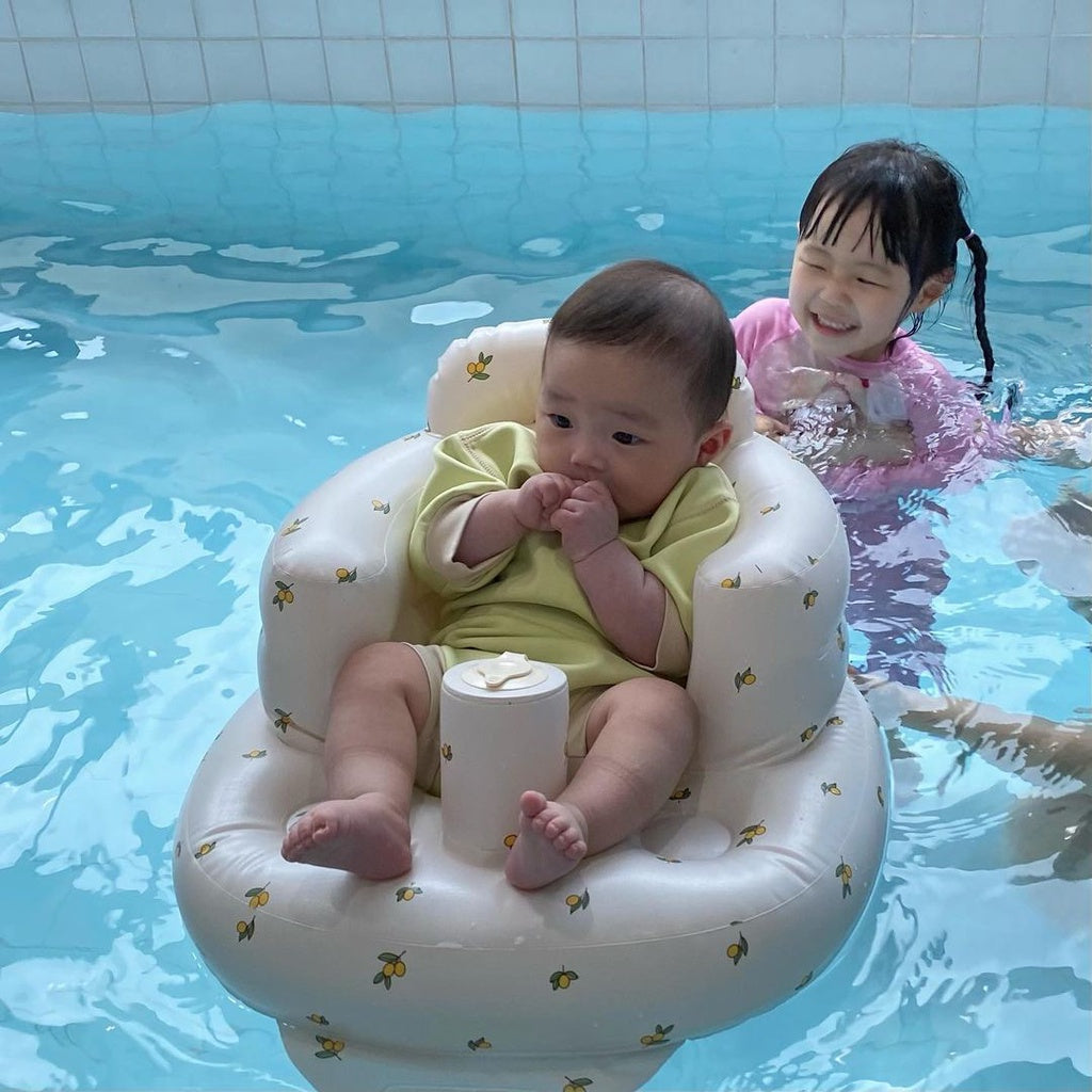 Inflatable Baby Chair Sofa Training Seat Baby Seat Bath Chair Multifunctional Baby Sofa PVC Bathroom Kids Inflatable