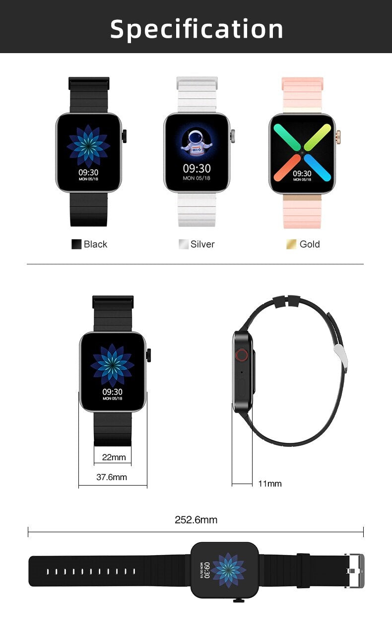 K70 Smart Watch Men Women 2021 Bluetooth Call Fitness Tracker Waterproof Sports Music Smartwatch