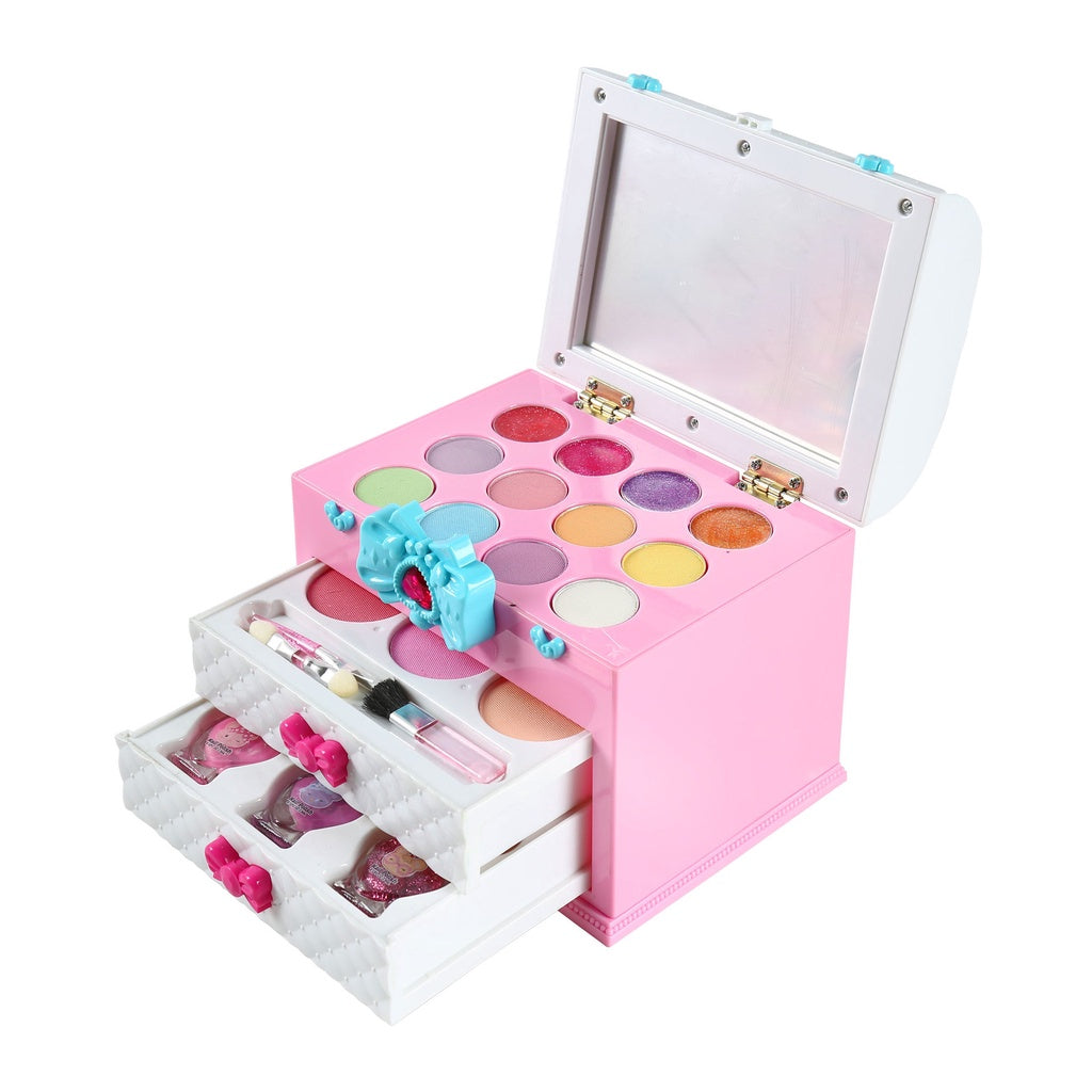Children Makeup Toys Non-toxic Washable Makeup Set For Kids Girls Pretend Makeup Cosmetic Kit Toys