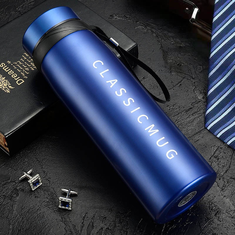 1500ml/1100ml/650ml Portable Double Stainless Steel Sport Travel Mug Large Capacity Vacuum Flask Coffee Tea Thermos