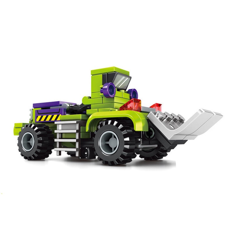 Transformer Hercules Kids Toy Transforming Robots 6-in-1 Engineering Vehicle Combination Set Building Block Educational