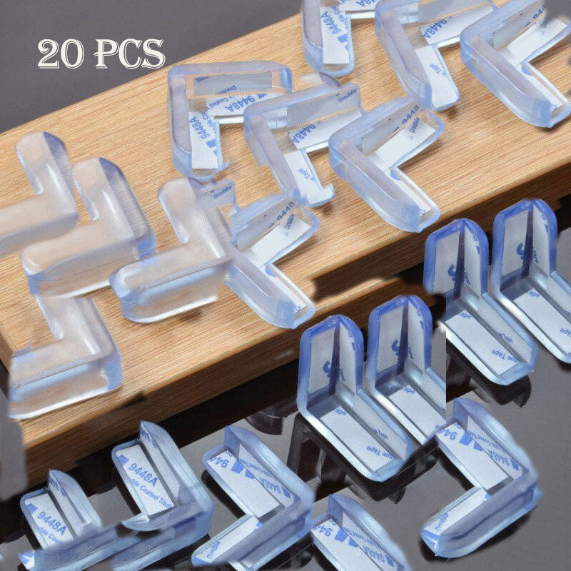 Copy of Baby Safety Table Corner Guard protect against Right Angle sharp edges with Cushion and Bumper