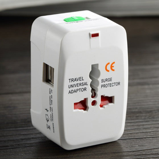 Copy of Universal Travel Adaptor charger with dual USB port power plug