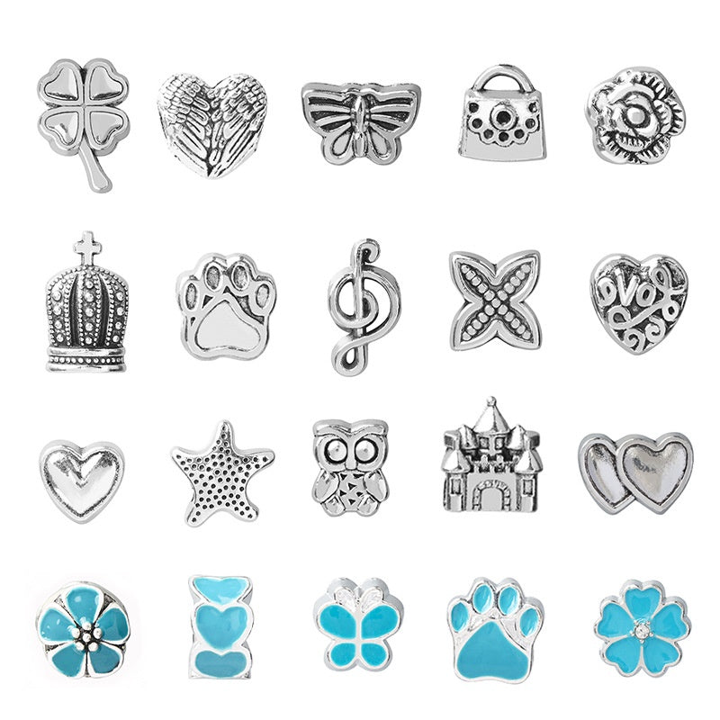 63Pcs DIY Bead Jewelry Making Kit Bracelet Necklace Ring Mermaid Pearl Charms Handmade Pendants and Bangles Toy Box Set