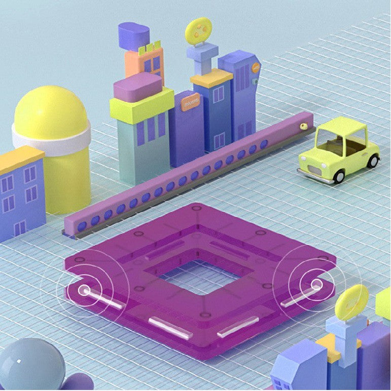 88/118/178Pcs Magnetic Building Blocks Educational Magnet Toys Pipeline Children Kids Gift