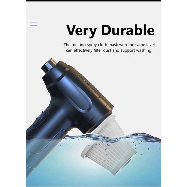 3 In 1 Electric Cordless Handheld Vacuum Duster Blower Air Pump Multi Use Cleaner Car Vacuum Keyboard Computer Cleaner