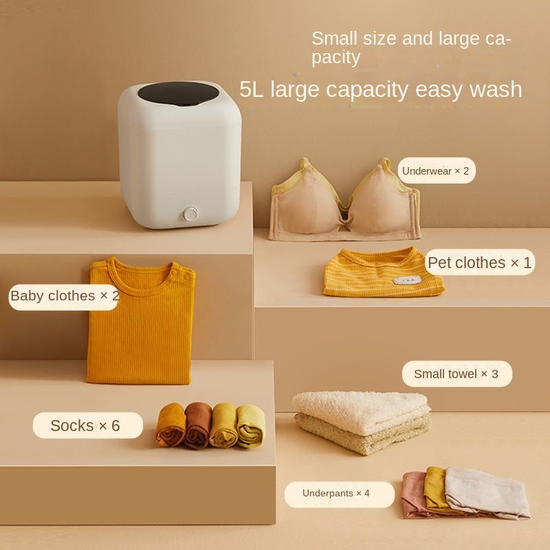 Mini Underwear And Underwear Washing Machine Washing Machine For Lazy People Wireless Sterilization Washing Socks Artifact Portable