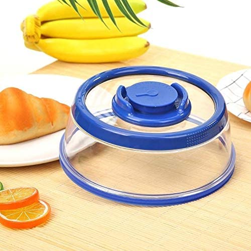 DKX Vacuum Food Sealer Cover Kitchen Instant Fresh Crisper Fruit Preservation Food Fresh Keeping Wrap Reusable Wrap Seal Lid Cover