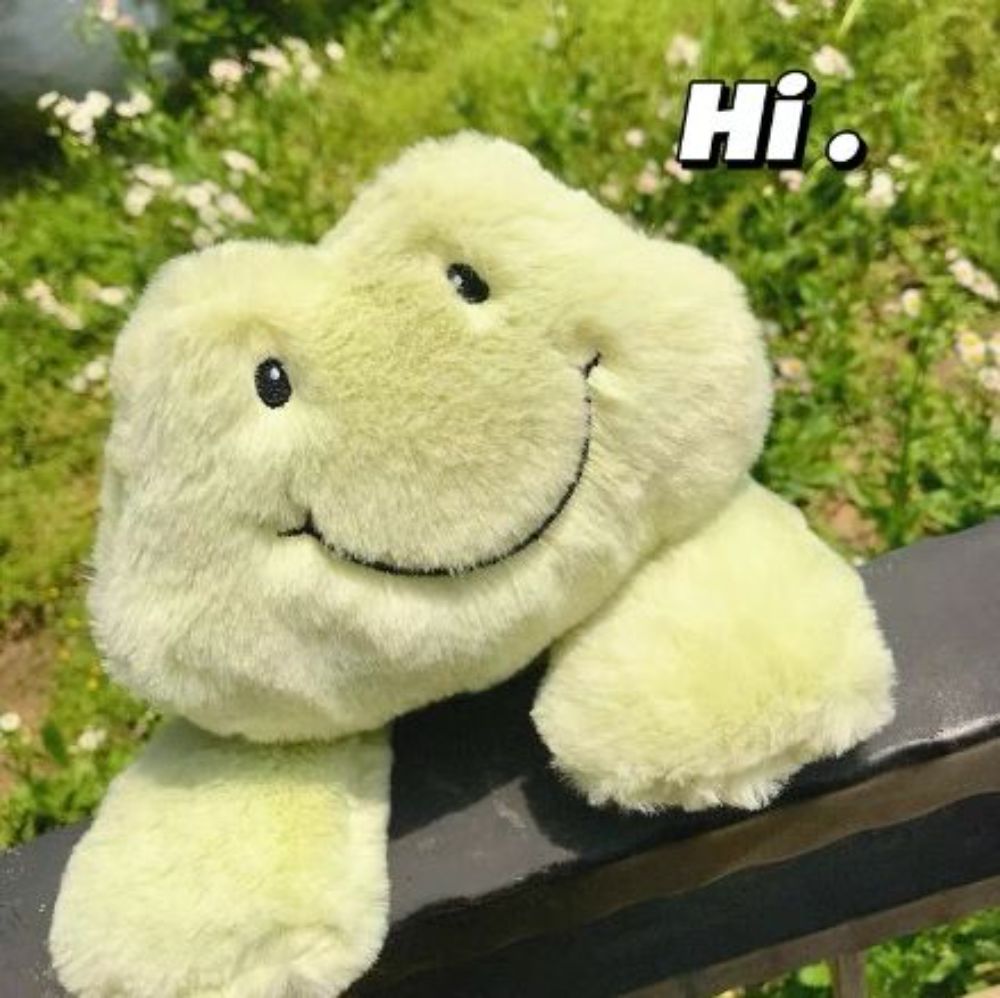 36cm Cute Frog Plush Toy, Stuffed Animal Throw Plushie Pillow Doll, Creative Appease Pastoral Animal Soft Comfortable