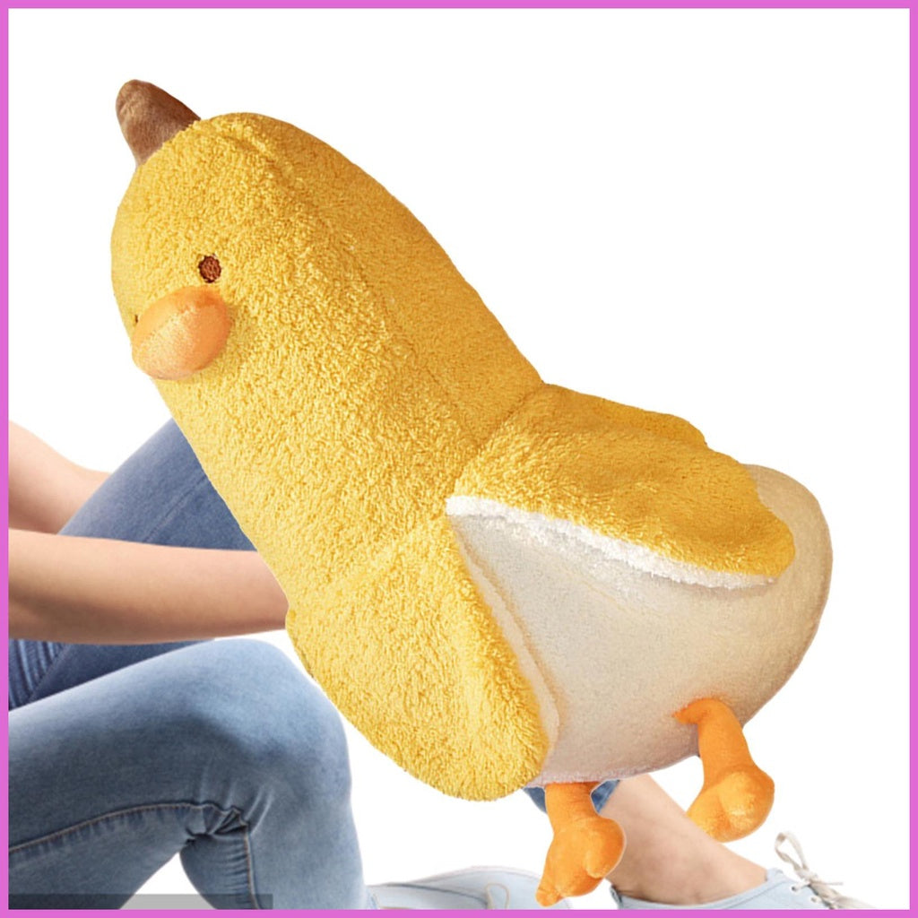 Banana Duck Plush Toy 50cm/19.69in Super Soft PP Cotton Stuffed Plushie 50cm Creative Adorkable Large Home