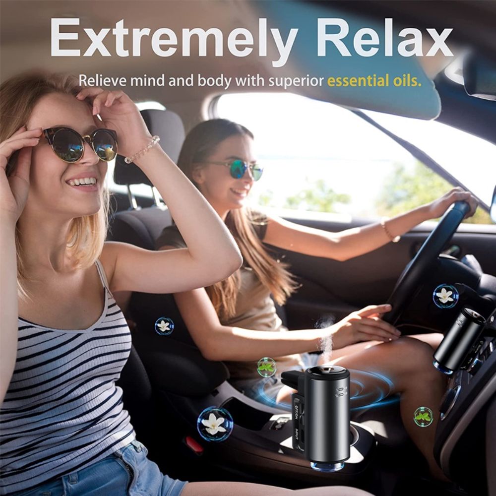 Aroma Diffuser for Car Wireless Essential Oil Diffuser Smart Air Fresheners Perfume Air Purifier Deodorization Natural