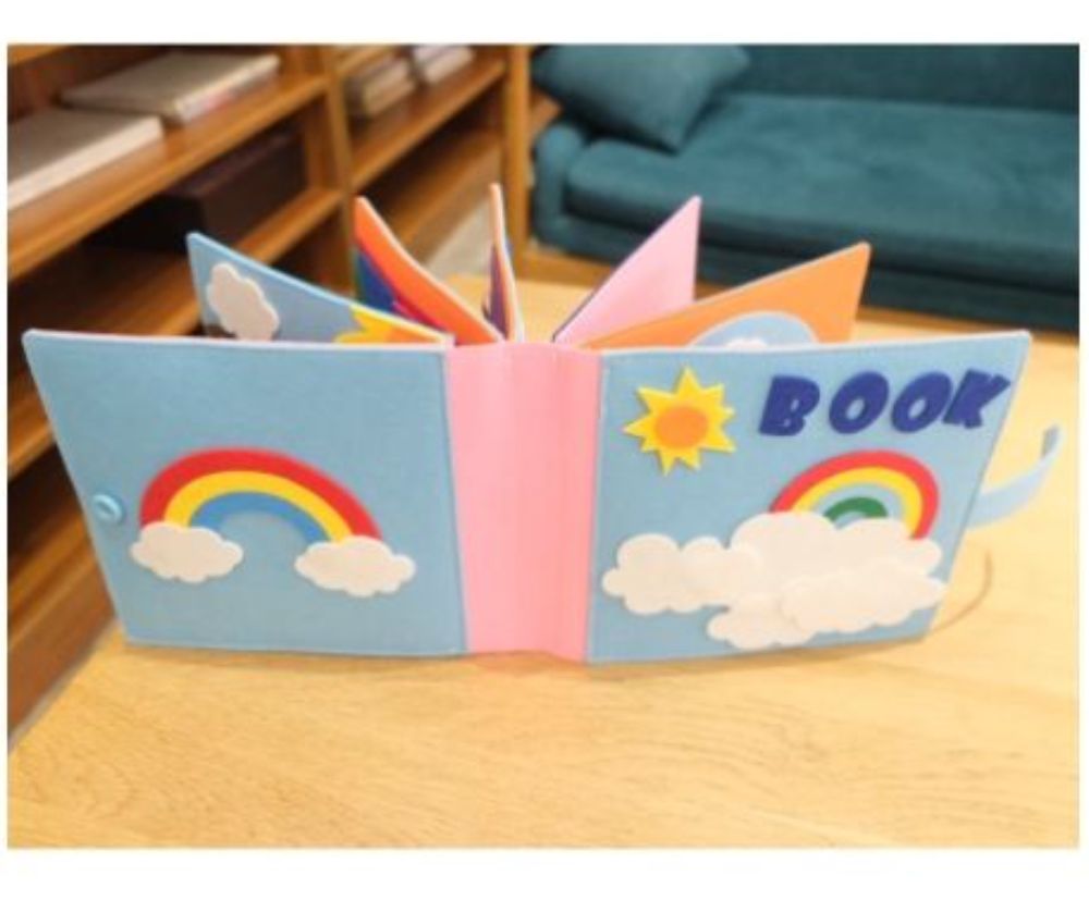 Montessori Baby Busy Toys Felt Cloth Book Early Educational Math Toy Early Learning Basic Life Skills Aid Tools Sensory