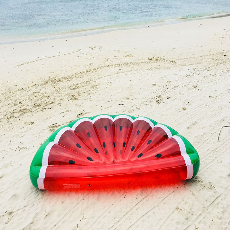 Copy of Large floatie beach half or full watermelon inflatable float swimming pool party floats raft
