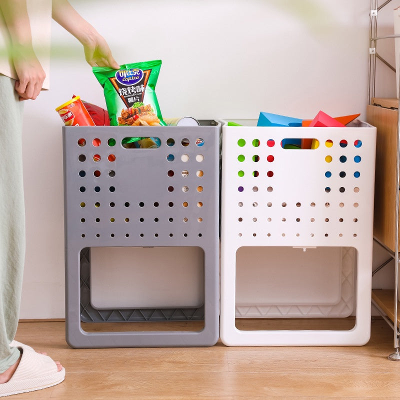 Bathroom Laundry Basket Foldable Large Capacity Household Japan Nordic Dirty Clothes Storage Basket Storage Bucket