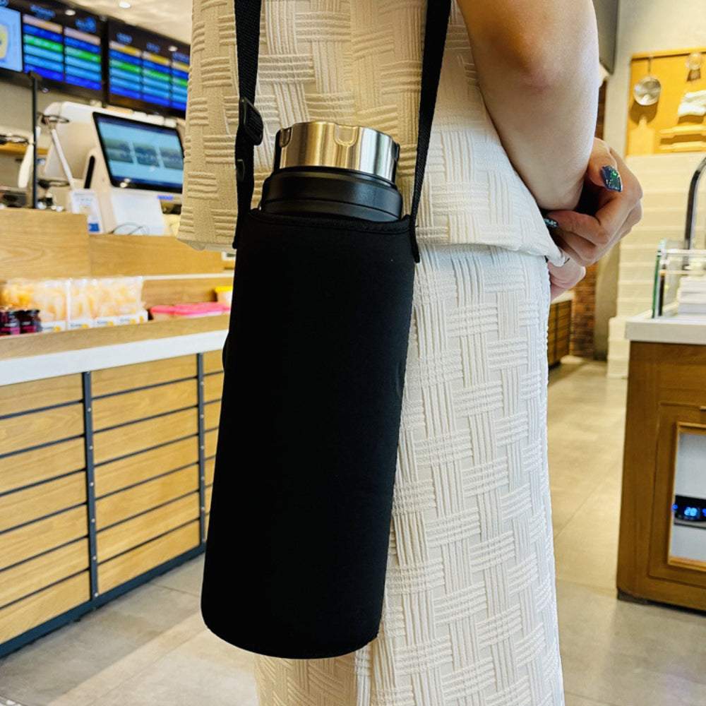 1500ML/1000ML Glass Water Bottle Tea Water Separation Glass Mugs Men and Women Glass Bottle Portable Outdoor Sport Water