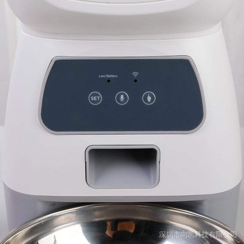 3.5L Automatic Smart Food Pet Feeder WiFi APP For Cats Dogs 2L Drink Fountain Filter Dispenser Water Feeder APP