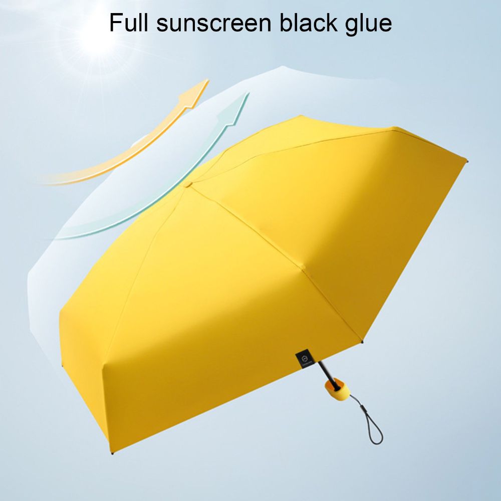 Sun Umbrella-Female Sunscreen Windproof and Waterproof Anti-Ultraviolet Sunshade Umbrella Dual-Use-Mini 56% Off Sturdy
