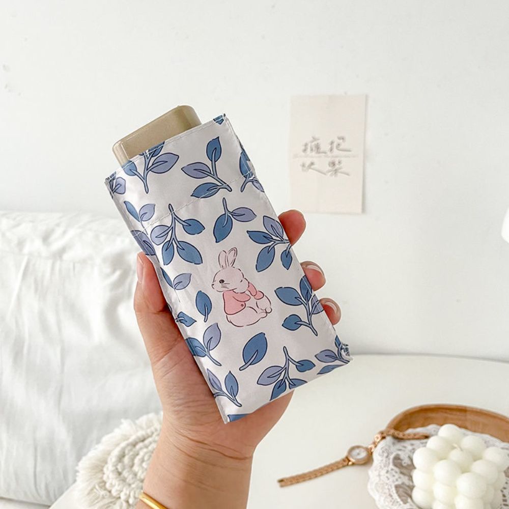 Ultralight Mini Umbrella 14cm Flower Umbrella Sunscreen Convenient Parasol UV Protection Pocket Umbrella Waterproof