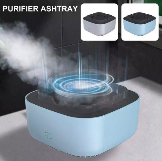 Smokeless Ashtray With Air Purification Function Anti-second-hand Ashtray Air Purifier Automatic Smoke Exhaust Ashtray