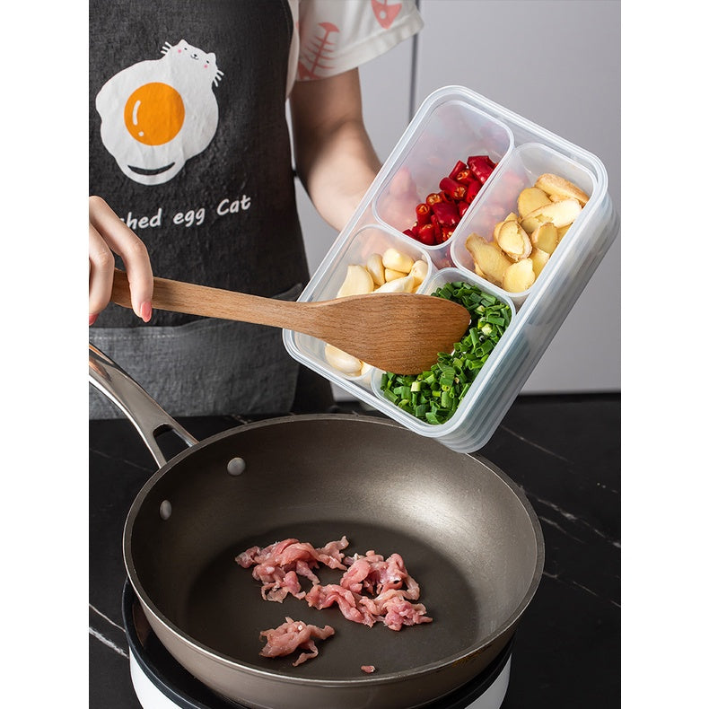 Refrigerator Fridge Meat Preservation Storage Box Food Grade Organizer Freezer Separately Packed Case Frozen Organiser