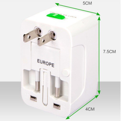 Copy of Universal Travel Adaptor charger with dual USB port power plug