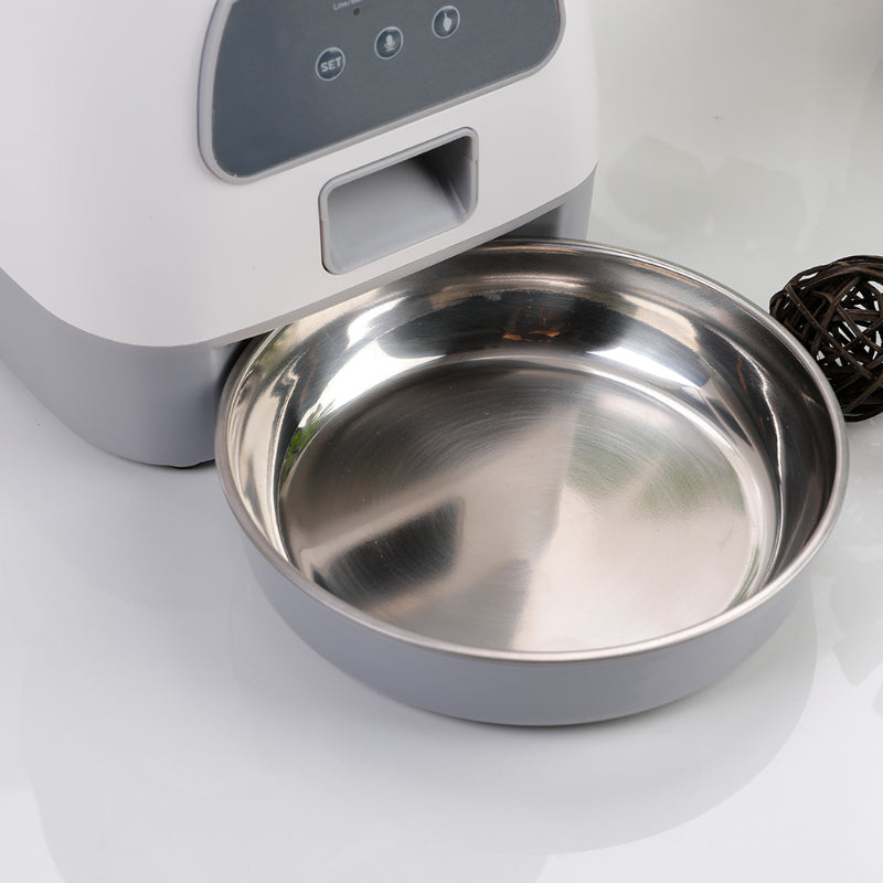 3.5L Automatic Smart Food Pet Feeder WiFi APP For Cats Dogs 2L Drink Fountain Filter Dispenser Water Feeder APP
