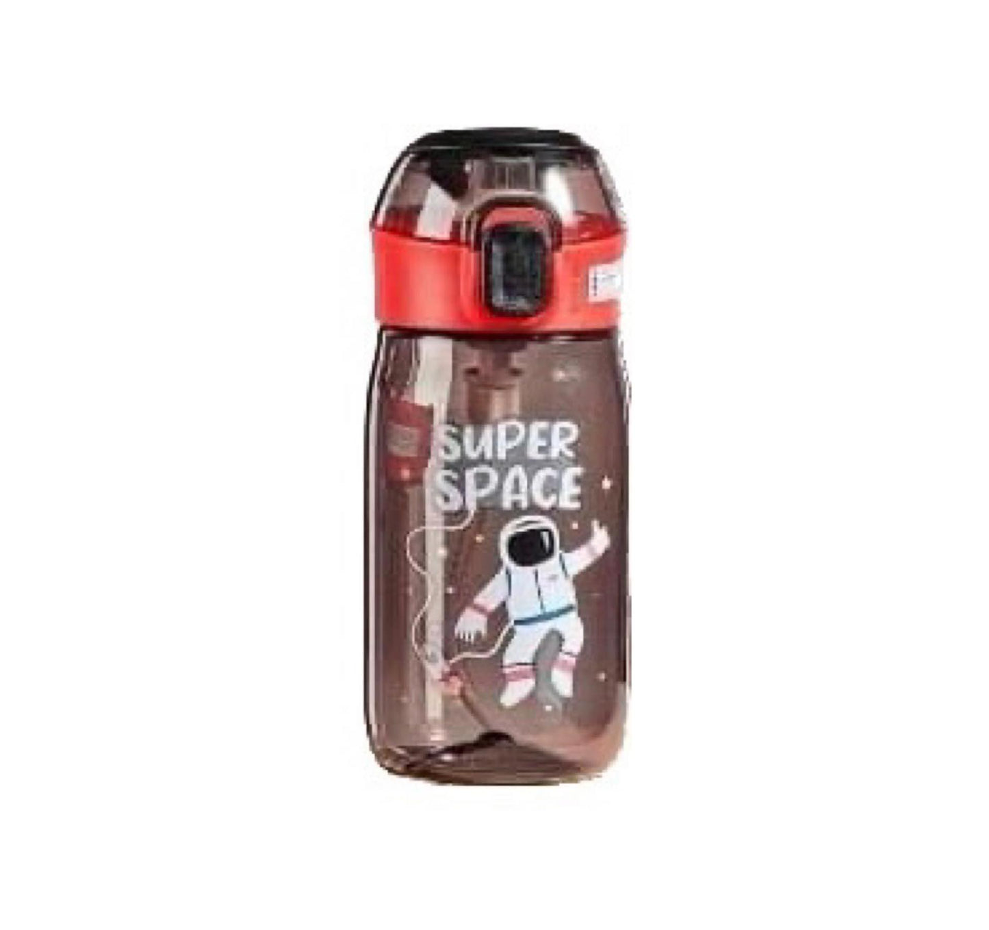 480ml High Quality Kids Water Bottle With Straw Leak-Proof BPA Free Cartoon Durable Plastic Drinking Bottle For Children