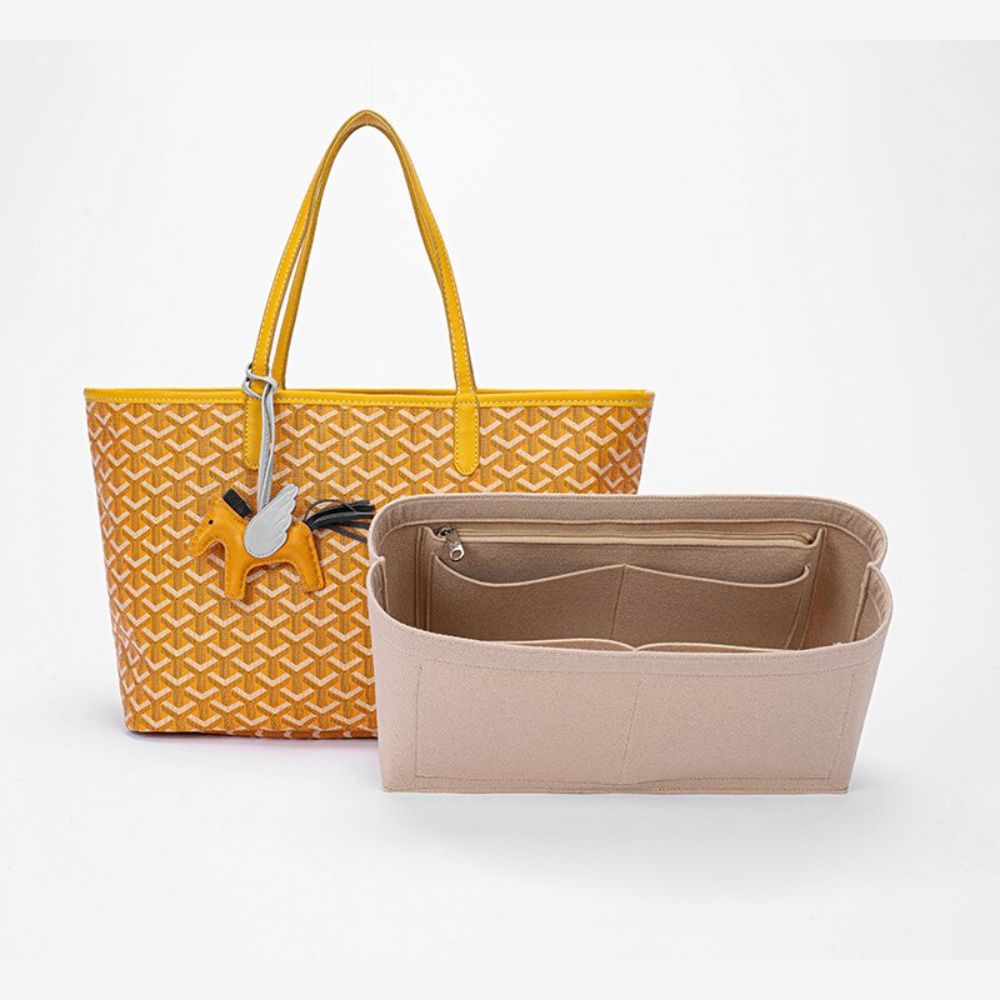 Felt Insert Bag Organizer For Any Type Of Bags And More, Travel Inner Purse Portable Cosmetic Bag Comfortable And Light