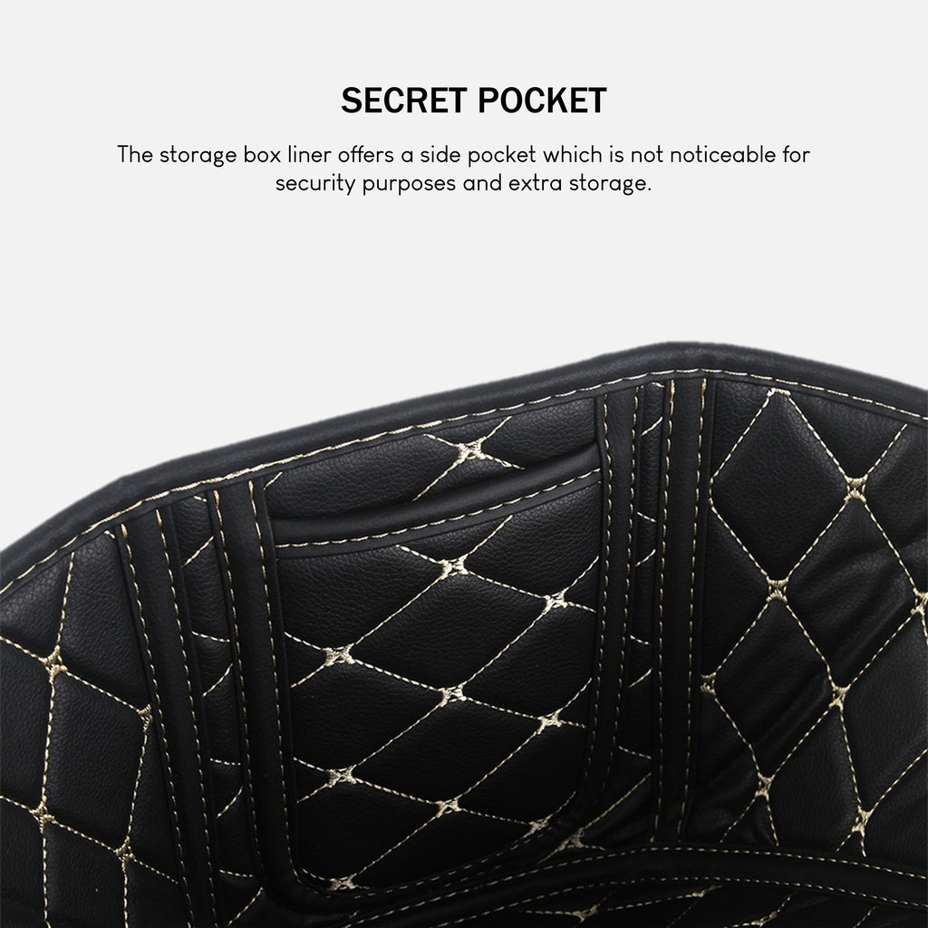 Motorcycle Storage Box Leather Inner Liner Cover Protector Cushion Accessories Trunk Cargo for Yamaha XMAX 300