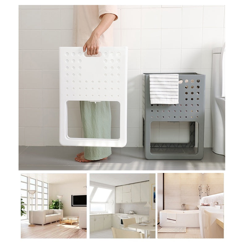 Bathroom Laundry Basket Foldable Large Capacity Household Japan Nordic Dirty Clothes Storage Basket Storage Bucket