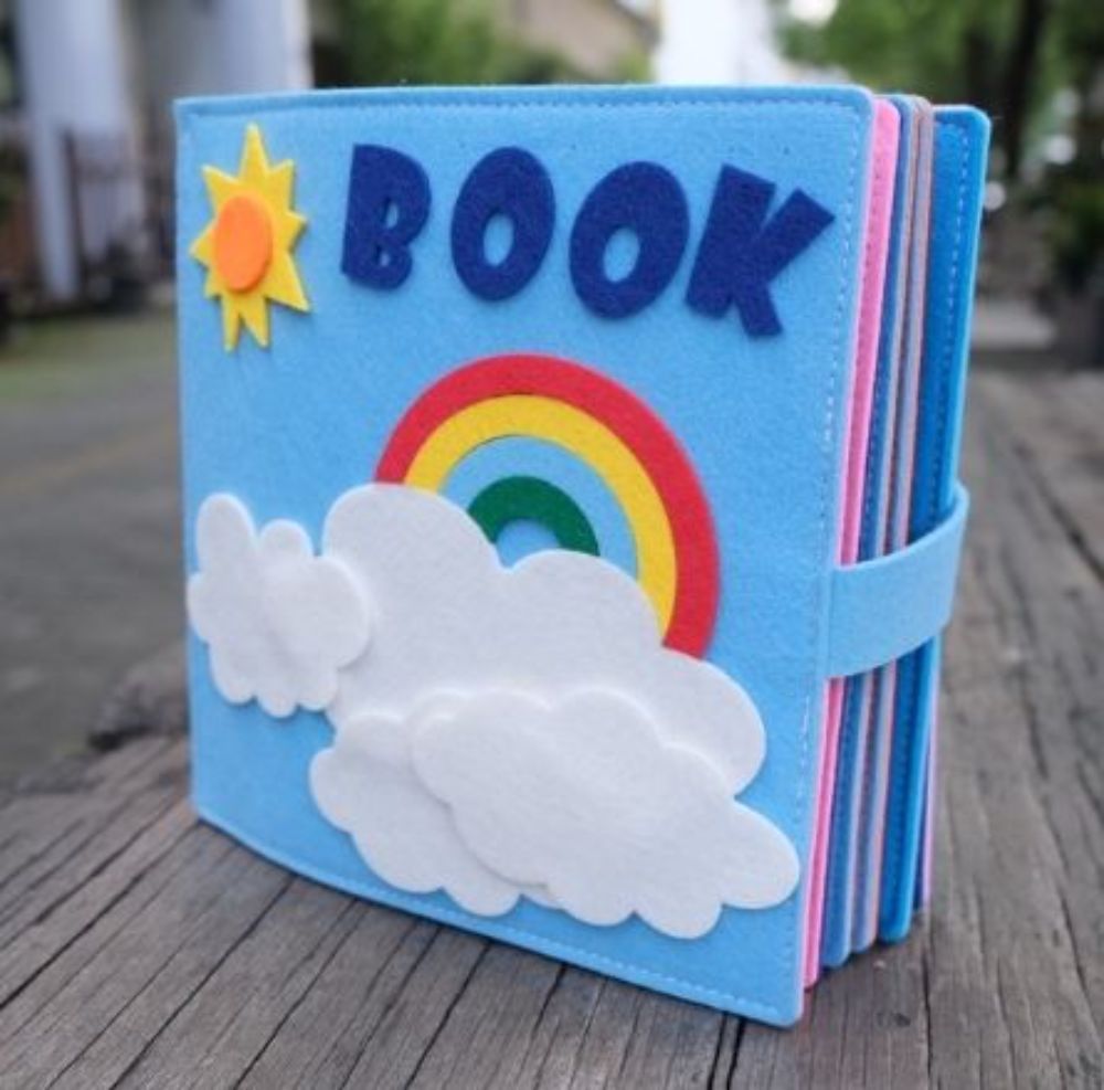 Montessori Baby Busy Toys Felt Cloth Book Early Educational Math Toy Early Learning Basic Life Skills Aid Tools Sensory