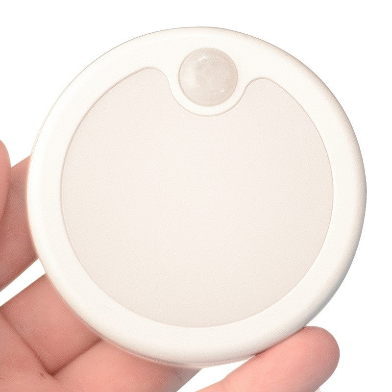 LED Motion Sensor Warm White Light Corridor Stairs Wardrobe Drawer Cabinet Auto On Off Wireless Lamp