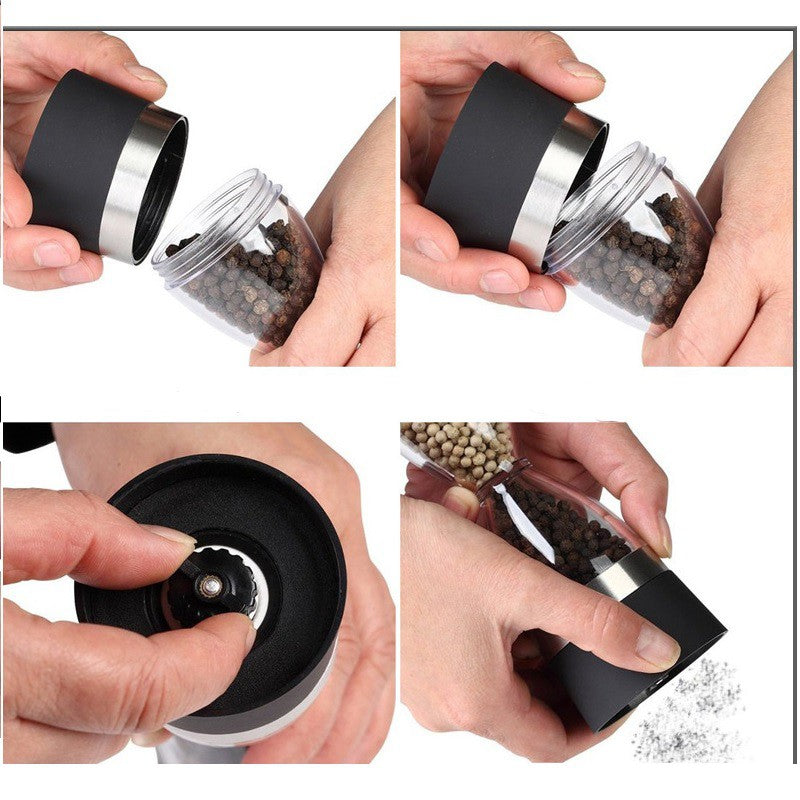 Copy of 2-in-1 Salt pepper spice grinder seasoning mill shaker kitchen container hourglass ceramic