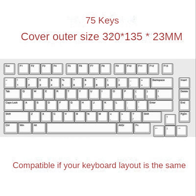 Keyboard Acrylic Dust Cover Anti Dust Guard Cap For Mechanical Keyboards For Desktop Computer Transparent Acrylic Cover