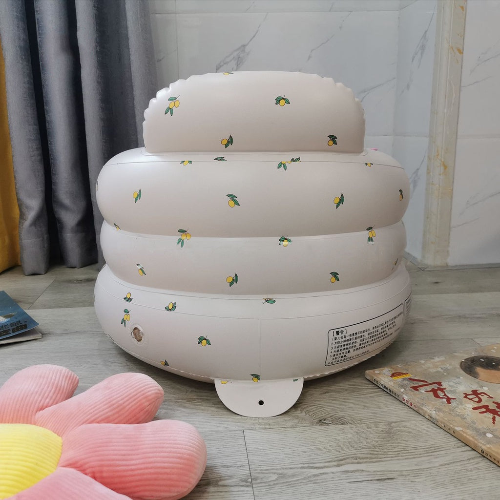 Inflatable Baby Chair Sofa Training Seat Baby Seat Bath Chair Multifunctional Baby Sofa PVC Bathroom Kids Inflatable