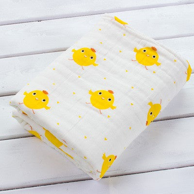 Premium Baby Swaddle Cotton or Bamboo Muslin Cloth Towel Blanket Soft Breathable