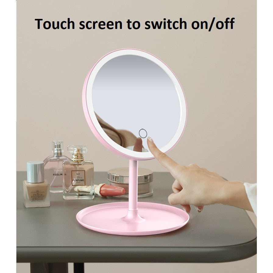 Mirror LED Light Make Up Cosmetic Lamp USB Table Adjustable Rotate Portable