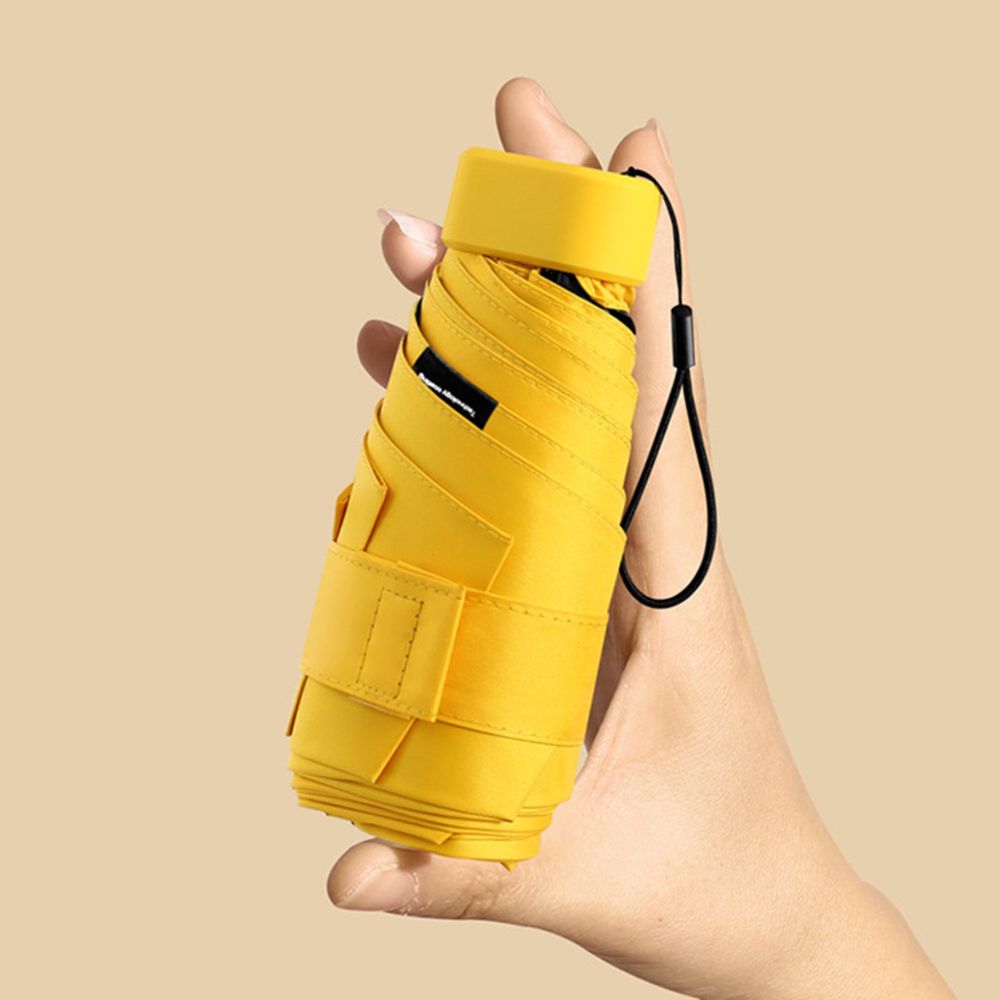 Sun Umbrella-Female Sunscreen Windproof and Waterproof Anti-Ultraviolet Sunshade Umbrella Dual-Use-Mini 56% Off Sturdy
