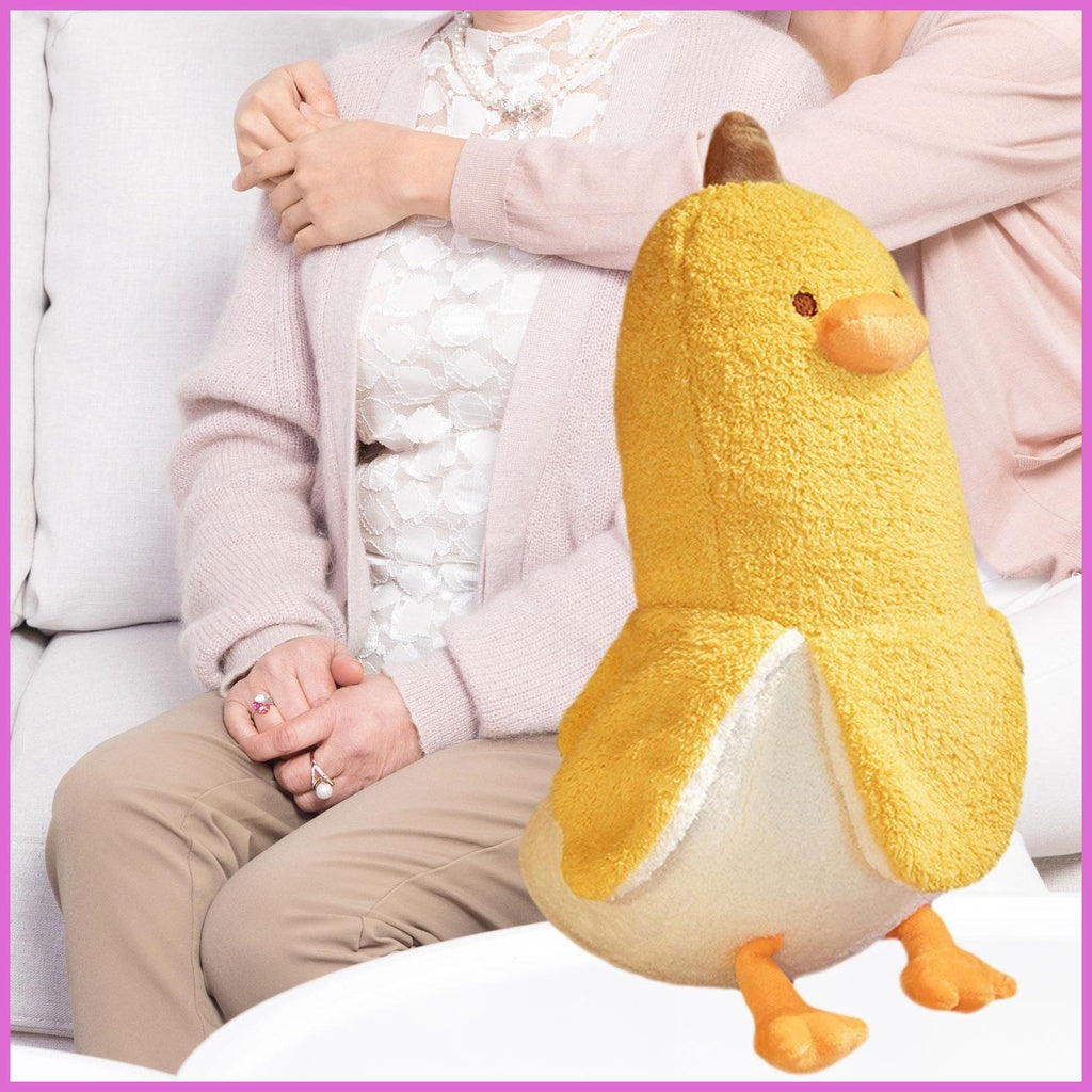 Banana Duck Plush Toy 50cm/19.69in Super Soft PP Cotton Stuffed Plushie 50cm Creative Adorkable Large Home