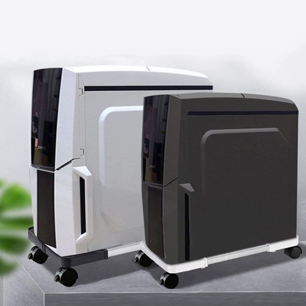 Case Stand Cart for Computer Host - Heavy Duty Desktop Computer Tower Mobile Cart Holder with 4 Caster Wheels Durable