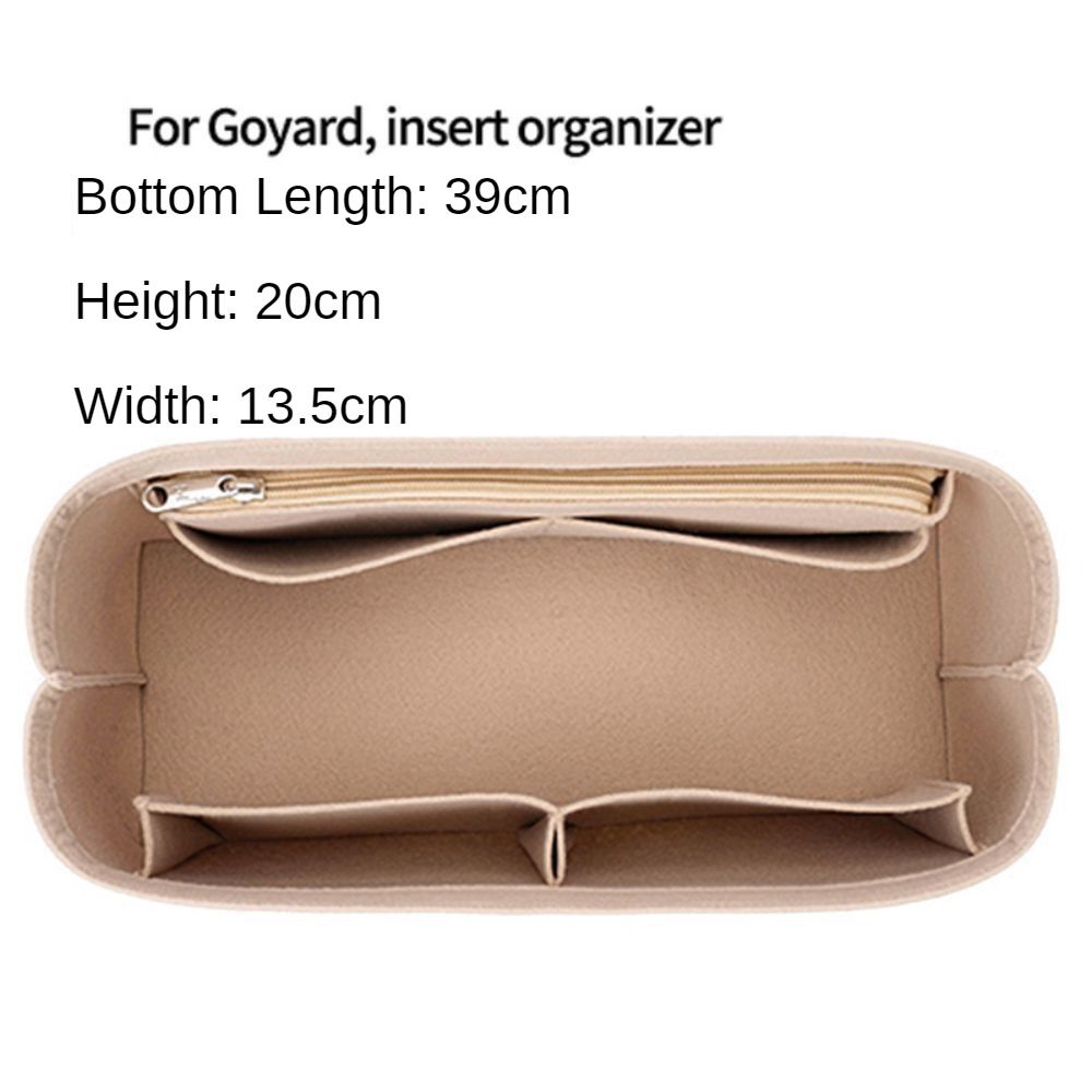 Felt Insert Bag Organizer For Any Type Of Bags And More, Travel Inner Purse Portable Cosmetic Bag Comfortable And Light