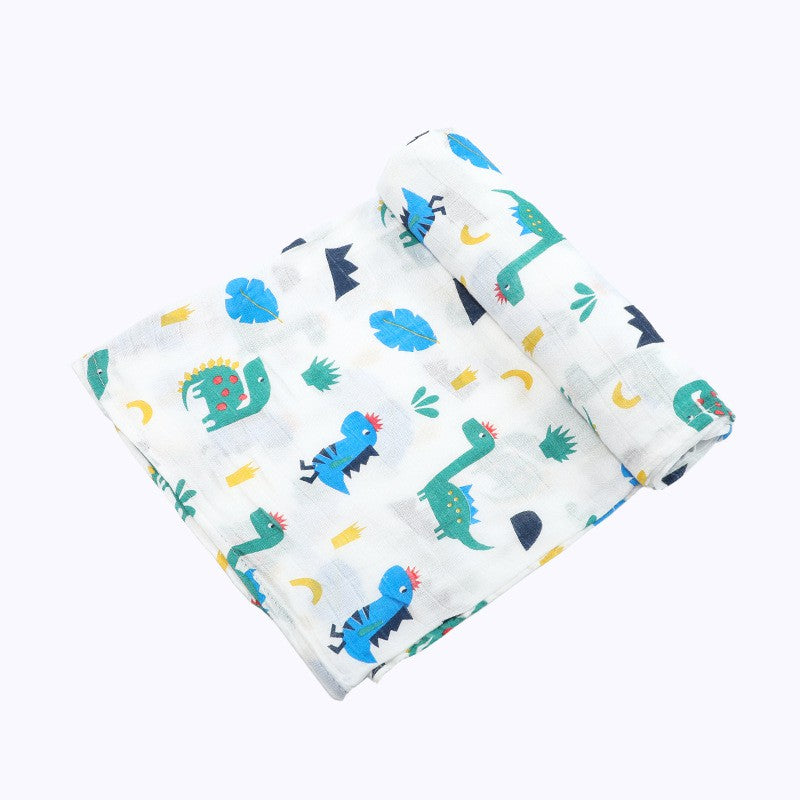 Premium Baby Swaddle Cotton or Bamboo Muslin Cloth Towel Blanket Soft Breathable
