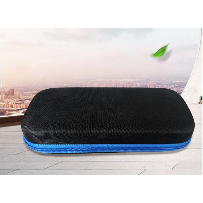 Switch Oled Case EVA Hard Shell Portable Travel Bag for Nintendo Switch Double Compartment Large Zippered Mesh Pocket