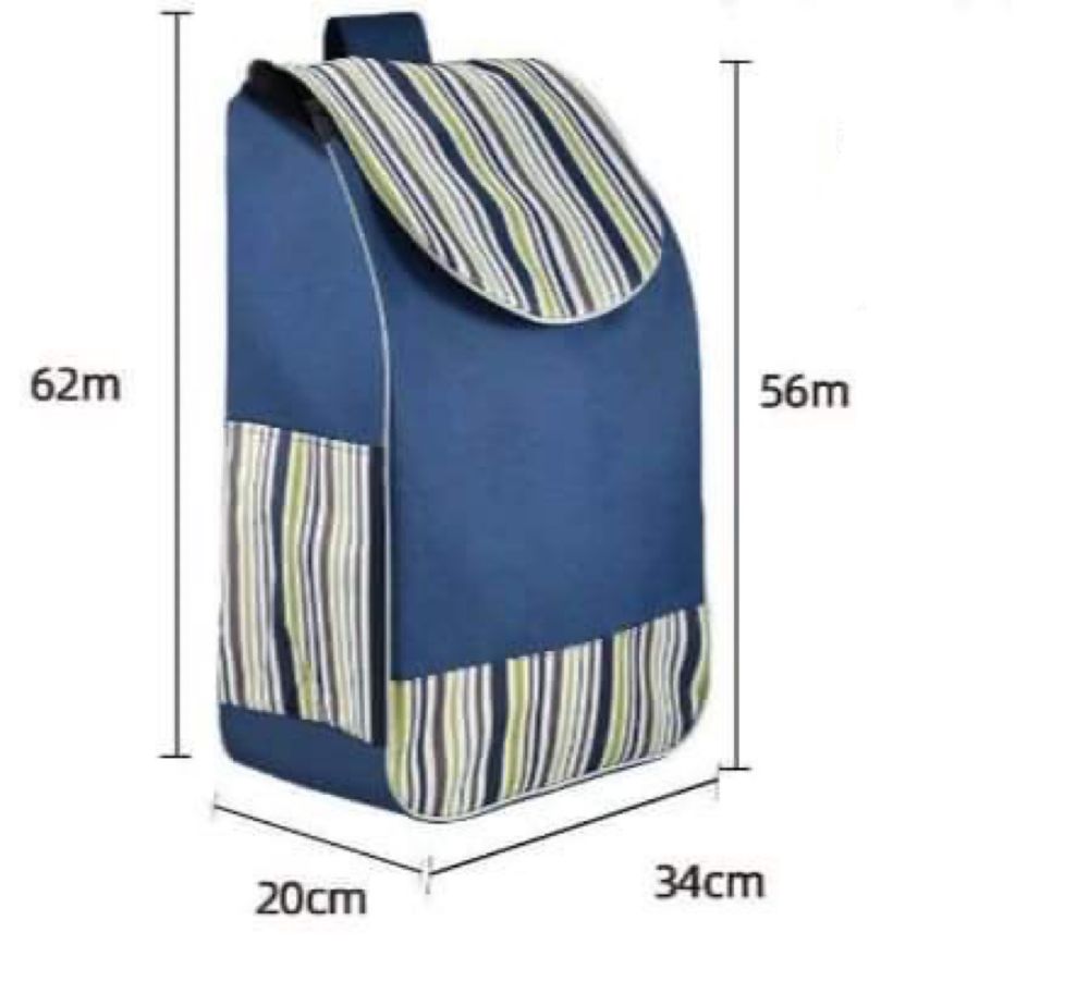 Universal Grocery Cart Spare Cloth Bag Extra Large Waterproof Oxford Bag Trolley Small Cart Shopping Cart Thickened Bag